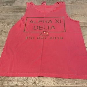 Comfort Colors Alpha Xi Delta Tank